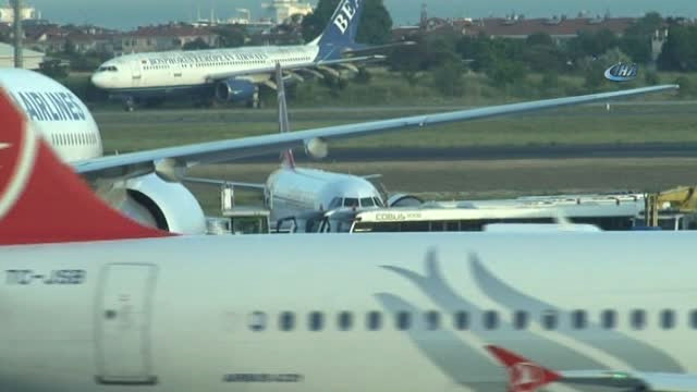 Atlasglobal Havayolları'nın İstanbul Atatürk Havalimanı'ndan KKTC Ercan Havalimanı'na gerçekleştireceği KK1010 sefer sayılı tarifeli uçağı kalkış için son